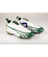 *Rbk Reebok V.Young Football Cleats Electrify 5/8 SD3 White/Green US Siz... - $49.64 CAD
