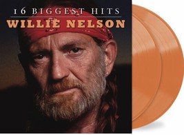Willie Nelson 16 Biggest Hits Vinyl New! Limited Orange Lp! Always On My Mind - £27.58 GBP