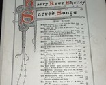 (Christmas) Sacred Song by Harry Rowe Shelly - 7 Pages - Circa 1903 - £6.90 GBP