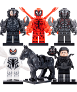 6Pcs Venom The Last Dance Eddie Horse Riot Carnage Minifigures Building ... - $30.07 CAD