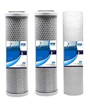 IPW Industries Inc 3-Pack Replacement Filter Kit for Krystal Pure KR15 RO System - $23.32