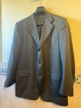 Canali Gray Fine Wool Sport Jacket Blazer 3 Button Sz It 52/US 42 Nwot - £116.77 GBP