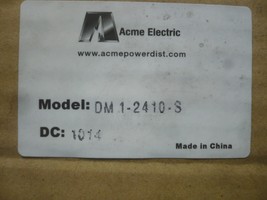 New Acme DM.1-2410-S Din Rail Linear Power Supply - $267.72