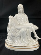 Antigüedad Porcelana Pieta. Italiano Marcada Inferior + Número - $119.79