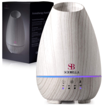 Electric Essential Oil Diffuser 500ml 7 Color LED Portable Aromatherapy  - £15.56 GBP