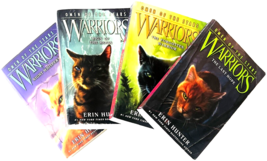 Lot of 4 The Warriors Series Omen of the Stars by Erin Hunter Books 3, 4, 5, 6 - £10.01 GBP