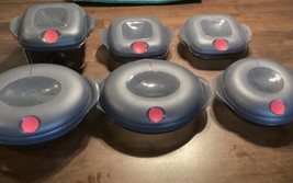 Tupperware Heat N Serve 6 Microwave Containers - $99.00