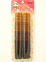 BELLO LARGE TERRY PONYTAIL HOLDERS - SHADES OF BROWN - 40 PCS. (60008) - $7.99