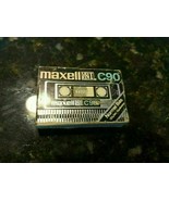 Vtg Maxell C90 Cassette Tape Record Bar Advertising Match Box Diamond Ma... - $25.72