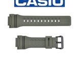 CASIO G-SHOCK Tough Solar Watch Band Strap AQS-810W Dark Green Rubber - £20.25 GBP
