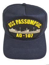 USS PASSUMPSIC AO-107 Ship HAT - Navy Blue - Veteran Owned Business - $22.98