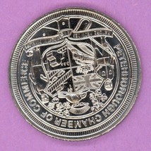 1979 Peterborough Ontario Trade Token or Dollar Lift Lock Coat of Arms Nickel - £4.67 GBP