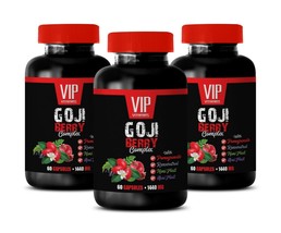 goji berry antioxidant - Goji Berry Extract 1440mg - superfood capsules 3B - $30.81