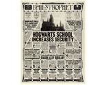Daily Prophet Harry Potter Hogwarts School Increases Security Prop/Repli... - $2.10