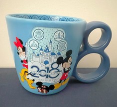 Disneyland Resort  2018 Mickey &amp; Friends &quot;Year To Be Here&quot; Blue Collecto... - $15.29