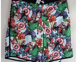 Marvel Avengers Comic Board Shorts Swim Trunks Men&#39;s Size XL - $16.48