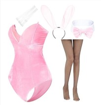 AiMiNa Anime Womens Bunny Costume Girl Suit One Piece Bodysuit Halloween... - £18.38 GBP
