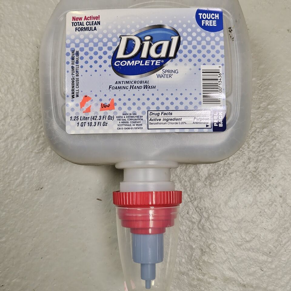 Primary image for Dial Professional Antimicrobial Foaming Hand Wash Soap 1.25L Cassette Refill