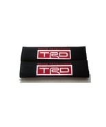TRD Embroidered Logo Car Seat Belt Cover Seatbelt Shoulder Pad 2 pcs - €11,36 EUR