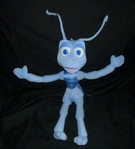 17&quot; Vintage Mattel Disney Flik A Bugs Life Blue Stuffed Animal Plush Toy Doll - £15.18 GBP