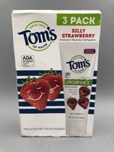 Tom&#39;s of Maine Anticavity Fluoride Kid&#39;s Natural Toothpaste, Silly Straw... - $14.36