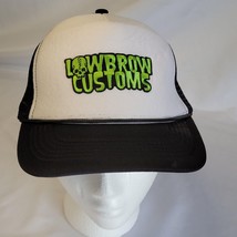 New NWOT Lowbrow Customs Garage Shop Snapback Trucker Hat Hot Rat Street... - $19.79
