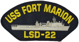 USS Fort Marion LSD-22 Ship Patch - Great Color - Veteran Owned Business - £10.58 GBP
