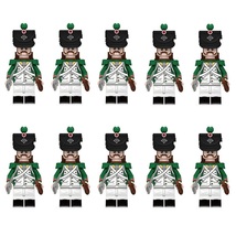 10pcs Napoleonic Wars Italy Army the Italian Light Infantry Soldiers Minifigures - £18.43 GBP