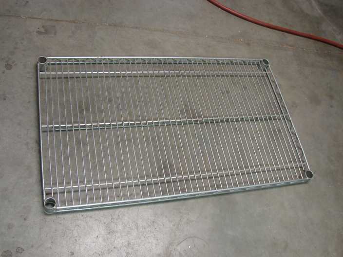 Metro 21" x 36" zinc plated wire shelf 2136BR - $18.81