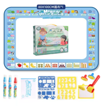 ABC-Themed Reusable Educational Magic Water Drawing Mat with Magic Pens ... - £17.00 GBP