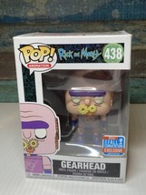 FUNKO POP 438 RICK and MORTY GEARHEAD 2018 FALL CONVENTION EXCLUSIVE - £7.18 GBP