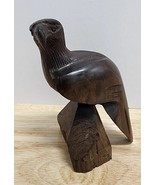 Vintage Ironwood Hand Carved American Eagle Sculpture - $66.55 CAD