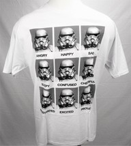 Star Wars Men&#39;s 2XL Storm Trooper Short Sleeve  T-Shirt Funny Movie Memo... - $24.75