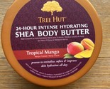 [ 1 ] Tree Hut 24 Hour Intense Hydrating Shea Body Butter Tropical Mango... - £27.68 GBP