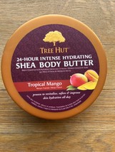 [ 1 ] Tree Hut 24 Hour Intense Hydrating Shea Body Butter Tropical Mango 7oz - £27.68 GBP