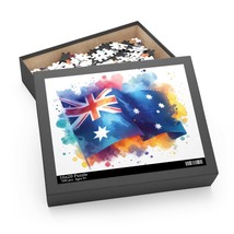 Personalised/Non-Personalised Puzzle, Australian Flag (120, 252, 500-Piece) - £19.87 GBP+