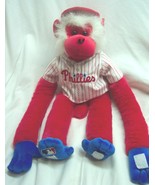 PHILADELPHIA PHILLIES Baseball MLB SOFT RED MONKEY 19&quot; Plush STUFFED ANI... - $365.43 MXN