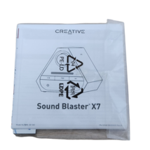 Creative Sound Blaster X7 Manual Booklet - £11.20 GBP