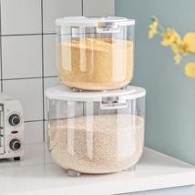 Household Transparent Insect-proof Moisture-proof Seal Rice Bucket Stora... - $40.97+