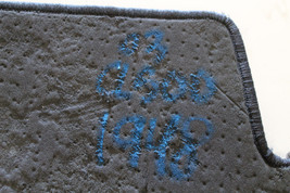 2000-2006 w215 MERCEDES CL500 CL55 CL600 REAR LEFT DRIVER SIDE FLOOR MAT 1948 image 7