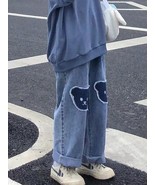 Teddy Bear Wide Leg Jeans - $39.99
