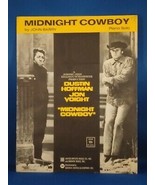 JOHN BARRY Midnight Cowboy VINTAGE SHEET MUSIC DUSTIN HOFFMAN JON VOIGHT - $3.95