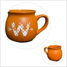 Threshold Mug Monogram Initial W Stoneware Coffee Tea Cup 16 oz. - £14.38 GBP