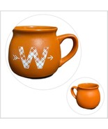 Threshold Mug Monogram Initial W Stoneware Coffee Tea Cup 16 oz. - £14.23 GBP