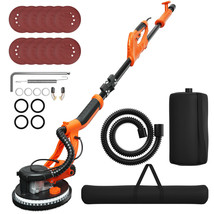 Electric Foldable Drywall Sander 6 Variable Speeds 750W with Vacuum &amp; LE... - $169.99