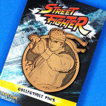 Street Fighter Ryu Limited Edition Enamel Pin Emblem Figure - £11.98 GBP