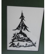 &quot;Nativity&quot;Original  Scissors Cut Art limited ed Print by Gertrud Richter... - £67.75 GBP
