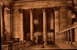 The National City Bank of New York Entrance to Pres. Office sepia POSTCARD bk58 - £7.11 GBP