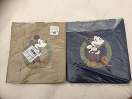 NWT/DISNEY/MICKEY MOUSE/REUSABLE BAGS/LOT Of 2 - £28.09 GBP