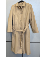 LONDON FOG MAINCOATS Women&#39;s Long Beige TRENCH COAT w Removable Liner* 1... - $55.48 CAD